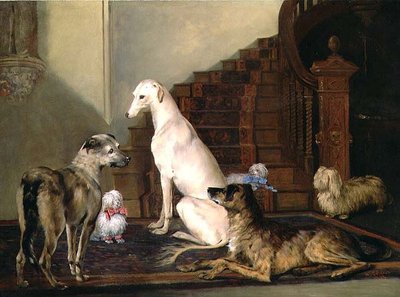 Esperando al pie de las escaleras de Henry Calvert