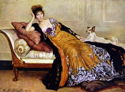 Señorita Simone de Henry Caro Delvaille
