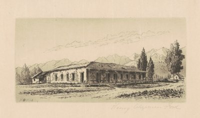 Casa Aguirre en Santa Bárbara de Henry Chapman Ford