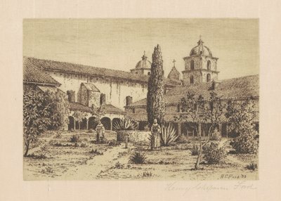 Jardín, Misión Santa Bárbara de Henry Chapman Ford
