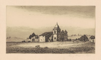 Misión San Carlos Borromeo, 1883 de Henry Chapman Ford