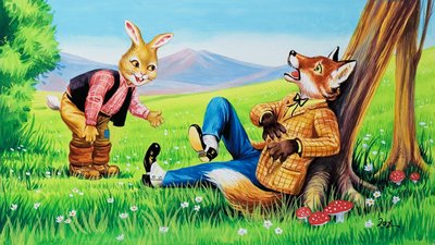 Hermano Conejo y Hermano Zorro de Henry Charles Fox
