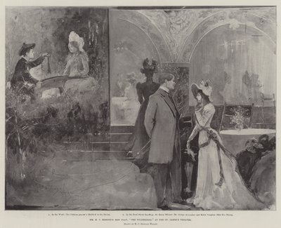 La Nueva Obra de Mr H V Esmond, The Wilderness, en el Teatro St James de Henry Charles Seppings Wright
