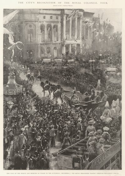 El reconocimiento de la ciudad al tour real colonial de Henry Charles Seppings Wright