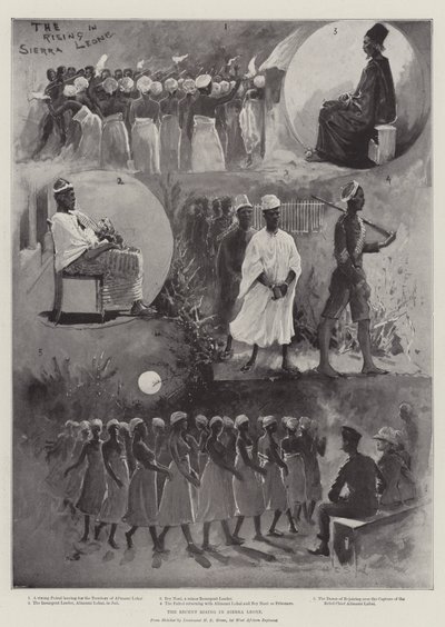El reciente levantamiento en Sierra Leona de Henry Charles Seppings Wright