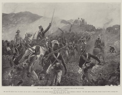 El avance en Sudán, ¡Hey! ¡Ho! ¡Saladino! una canción de marcha de los sudaneses de Henry Charles Seppings Wright