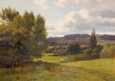 Paisaje con árboles, 1931 de Henry Cheadle