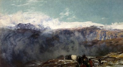 Un funeral galés de Henry Clarence Whaite