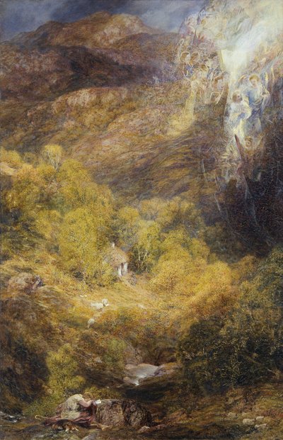La visión del penitente: El sueño del pastor de Henry Clarence Whaite