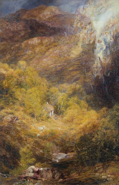 La visión del penitente: El sueño del pastor de Henry Clarence Whaite