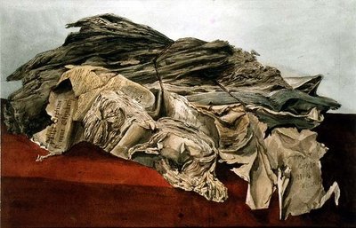 Dibujo de un paquete de registros de Henry Cole