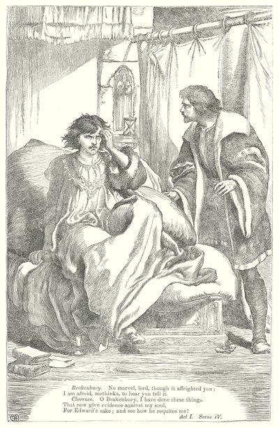 Rey Ricardo III (grabado) de Henry Courtney (after) Selous
