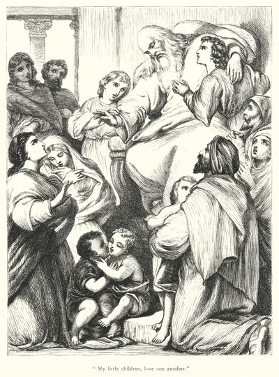 El apóstol Juan de Henry Courtney (after) Selous