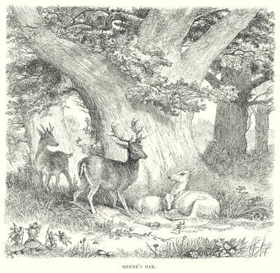 Las alegres comadres de Windsor (grabado) de Henry Courtney (after) Selous
