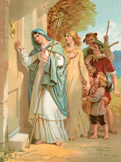 Cristiana llama a la puerta del Intérprete de Henry Courtney Selous