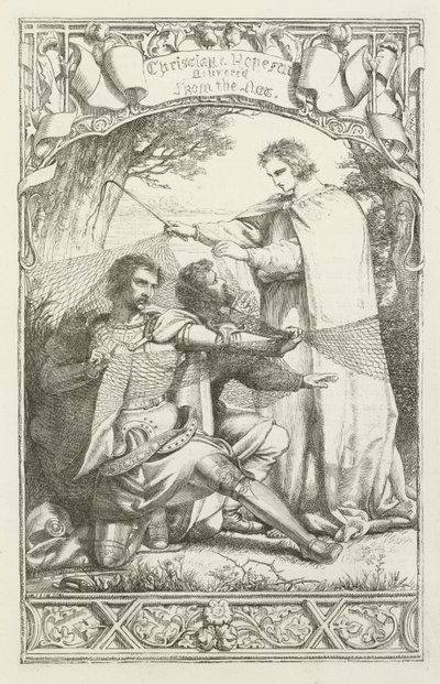 Ilustración para El Progreso del Peregrino de John Bunyan de Henry Courtney Selous