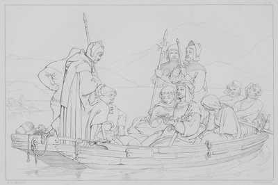 Episodio de la vida de Robert Bruce, según Sir Walter Scott de Henry Courtney after Selous