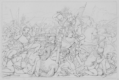 Episodio de la vida de Robert Bruce, según Sir Walter Scott de Henry Courtney after Selous