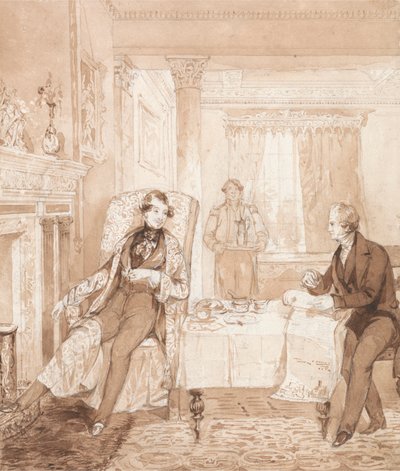La vida de un noble: Escena primera - La herencia de Henry Dawe