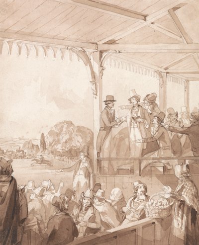 La vida de un noble: Escena cuarta - La cabina de apuestas de Henry Dawe