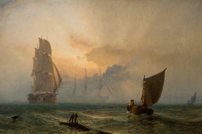 Las paredes de madera de Inglaterra, 1856 de Henry Dawson