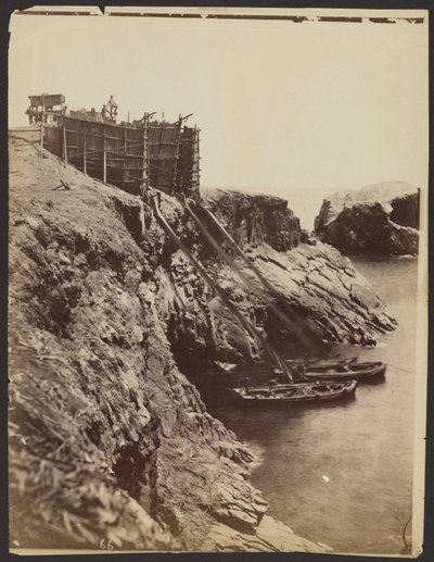 Brotes para Cargar los Encendedores con Guano, Islas Chincha de Henry DeWitt Moulton