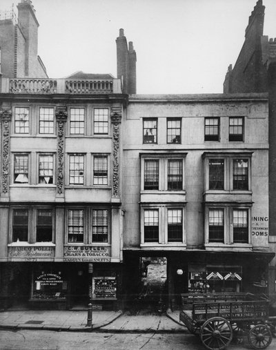 Aldgate, restos de la antigua posada Saracen
