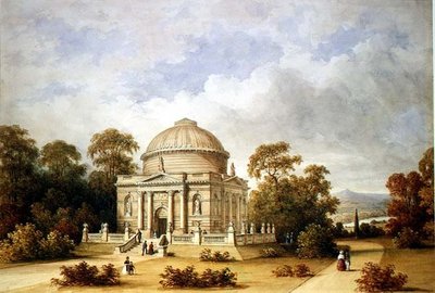 Diseño para el Mausoleo de Hamilton de Henry Edmund Goodridge