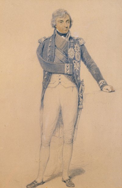 Horatio Nelson (1758-1805) de Henry Edridge