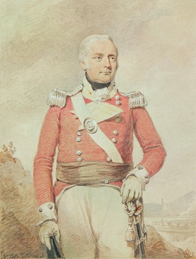 Mayor General Patrick McKenzie, 1808 de Henry Edridge