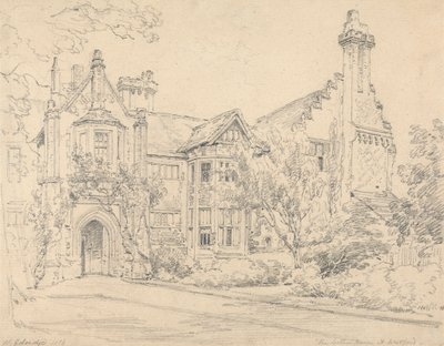 The Lecture House, Watford de Henry Edridge