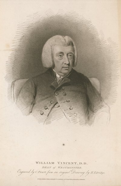 William Vincent, DD, Decano de Westminster de Henry Edridge