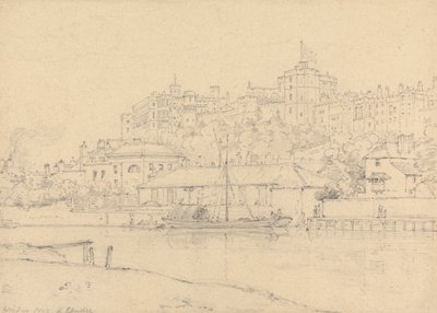 Castillo de Windsor desde las Brocas de Henry Edridge