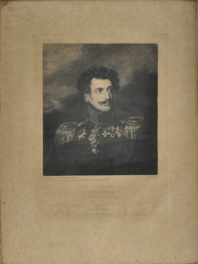 Retrato del General Lev Alexandrovich Naryshkin 1785-1846 de Henry Edward Dawe