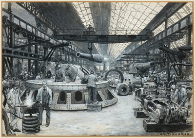 Bahía en el taller de Sir Joseph Whitworth and Co. de Henry Edward Tidmarsh