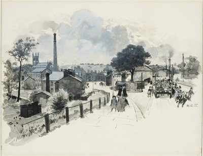 Blackley, Viaje escolar a Boggart Hole Clough de Henry Edward Tidmarsh