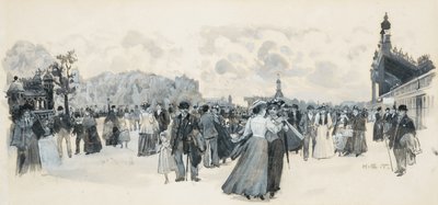 En Belle Vue Gardens de Henry Edward Tidmarsh