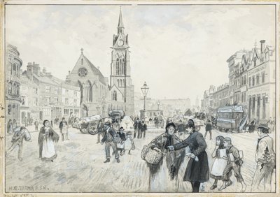 Nueva Cruz e Iglesia de San Pablo de Henry Edward Tidmarsh