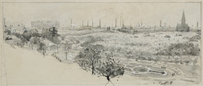 Cementerio de Phillips Park y fábrica de gas de Bradford Road de Henry Edward Tidmarsh