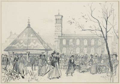 Tarde de sábado en Ardwick Green de Henry Edward Tidmarsh