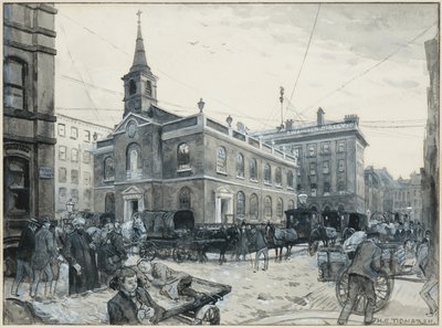 St. James, Manchester (acuarela sobre papel) de Henry Edward Tidmarsh