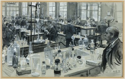 El Laboratorio Químico, Escuela de Gramática de Henry Edward Tidmarsh