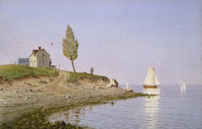 Una tarde tranquila, Long Island de Henry Farrer
