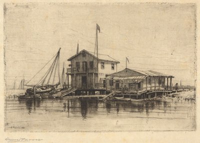 En el arroyo, Long Island de Henry Farrer