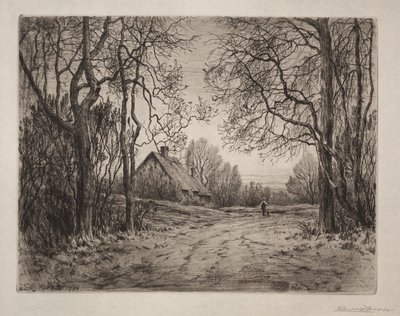 Tarde de invierno de Henry Farrer