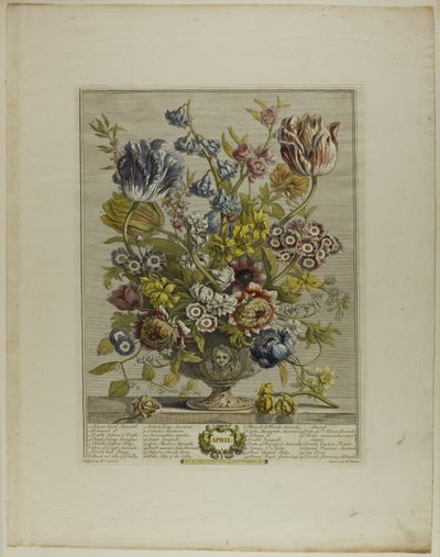 Abril, de Doce Meses de Flores de Henry Fletcher