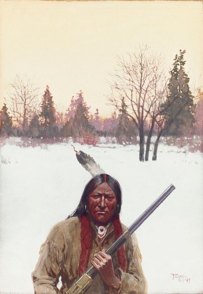 Cazador, 1899 de Henry Francois Farny