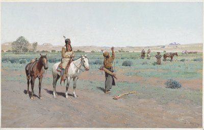 Signo de paz, 1898 de Henry Francois Farny