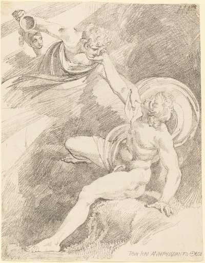 El rapto de Ganímedes de Johann Heinrich Füssli