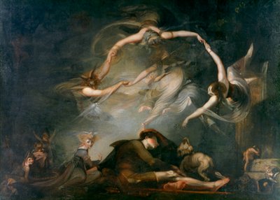 El sueño del pastor, de El paraíso perdido de Johann Heinrich Füssli
